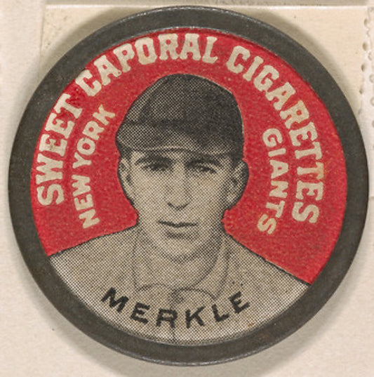 :Merkle New York Giants  from the Domino Discs series  issue-16x12"(A3) Poster