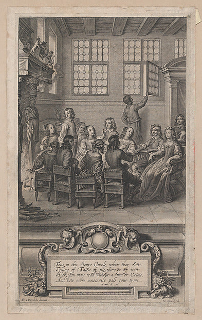 After Abraham van Diepenbeeck:The Family of William Cavendis-16x12"(A3) Poster