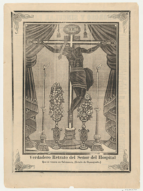 Anonymous:Broadsheet relating to Our Lord of the Hospital on-16x12"(A3) Poster