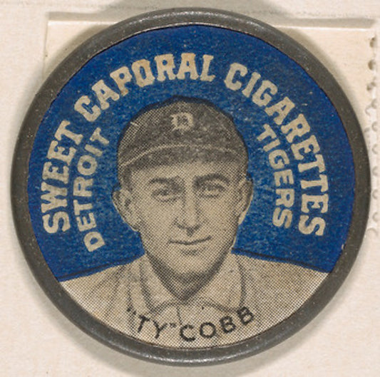 :Ty Cobb Detroit Tigers  from the Domino Discs series  issue-16x12"(A3) Poster