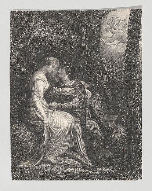After Henry Corbould:A Lover's Complaint 1825–40-16x12"(A3) Poster