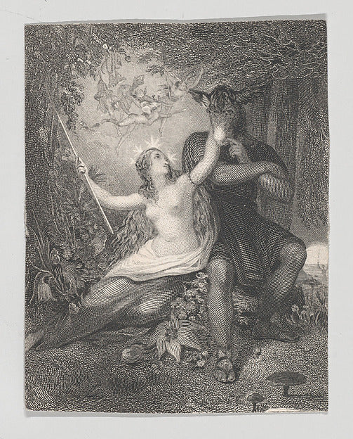After Philip Francis Stephanoff:Titania and Bottom 1825–40-16x12"(A3) Poster