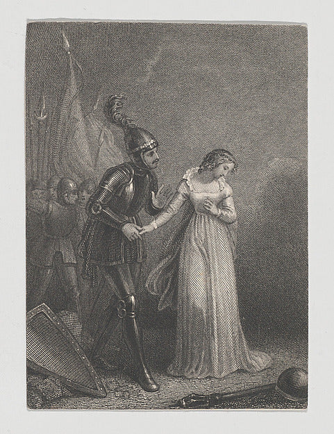 After John Massey Wright:Suffolk and Margaret 1825–40-16x12"(A3) Poster