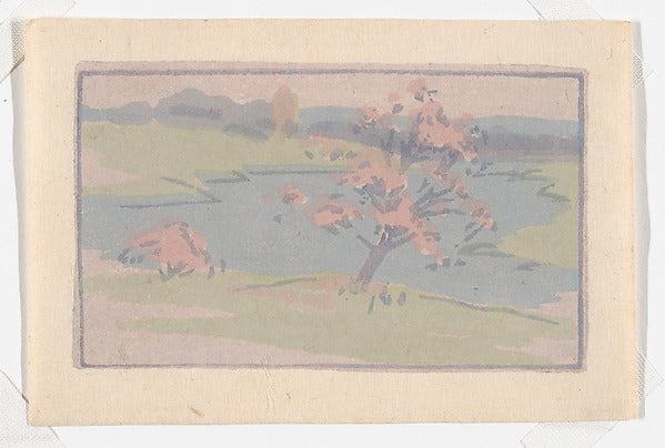 Arthur Wesley Dow:Nabby's Point c1913-16x12"(A3) Poster