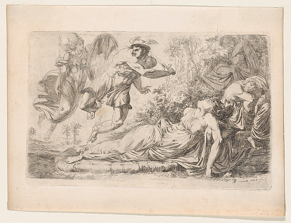 Alexander Runciman:Perseus and the Sleeping Medusa 1774-16x12"(A3) Poster