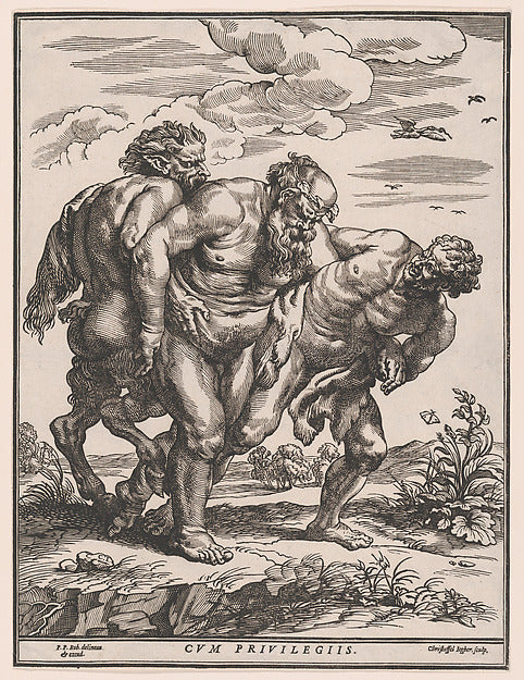 The March of Silenus c1652-Christoffel Jegher,after Peter Pau, Poster Print