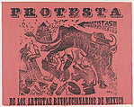 Enrique Fernández Ledesma:Poster relating to the protest of -16x12"(A3) Poster