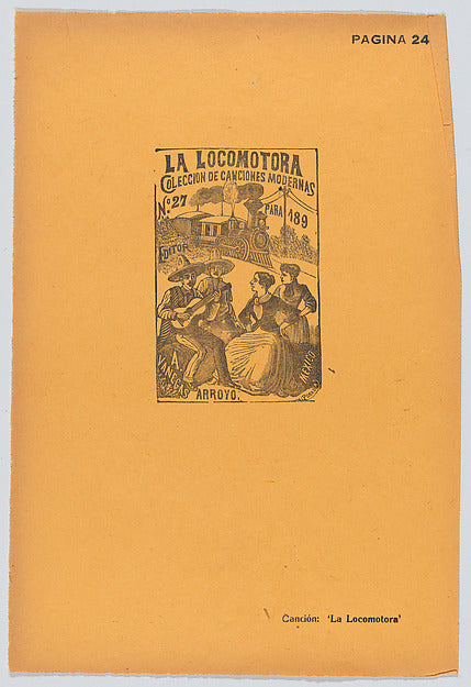 José Guadalupe Posada:Page 24: advertisment for a collection-16x12"(A3) Poster