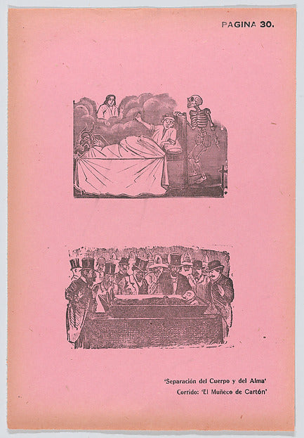 José Guadalupe Posada:Page 30: separation of the body from t-16x12"(A3) Poster