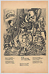 Anonymous Mexican:Poster showing many small skeletons identi-16x12"(A3) Poster