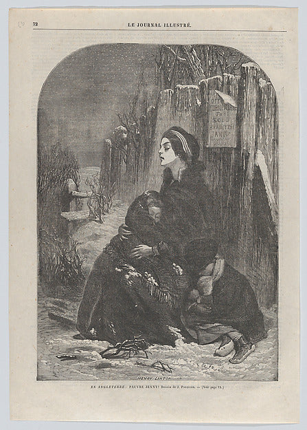 After James Abbott Pasquier:En Angleterre: Pauvre Jenny! fro-16x12"(A3) Poster