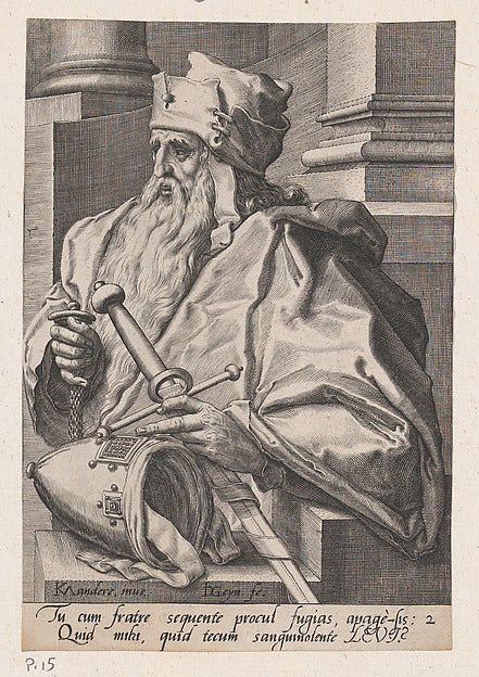 Jacques de Gheyn II , after Karel van Mander I:Levi from The-16x12"(A3) Poster
