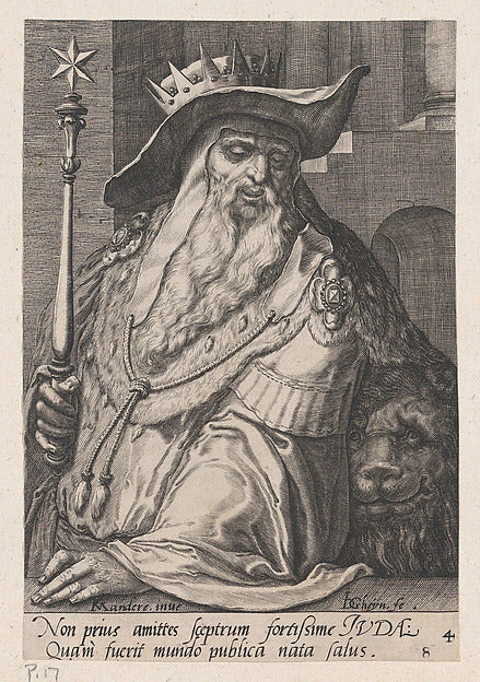 Jacques de Gheyn II , after Karel van Mander I:Judah from Th-16x12"(A3) Poster