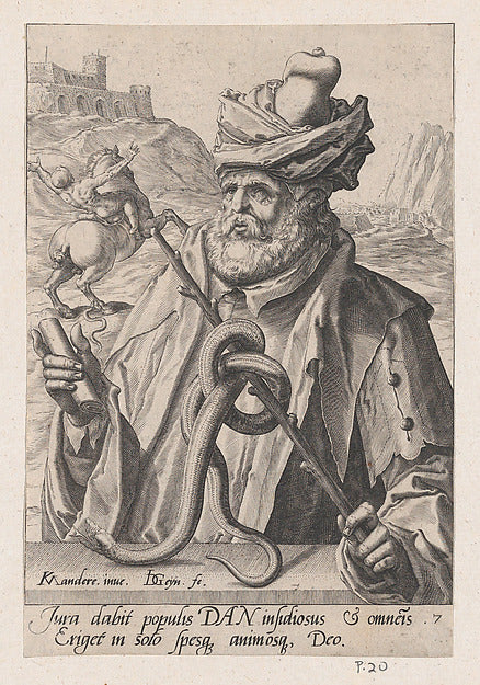Jacques de Gheyn II , after Karel van Mander I:Dan from The -16x12"(A3) Poster