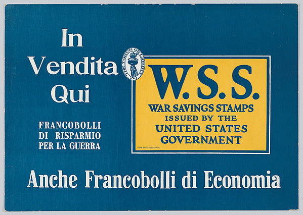Anonymous:In Vendita Qui c1918-16x12"(A3) Poster