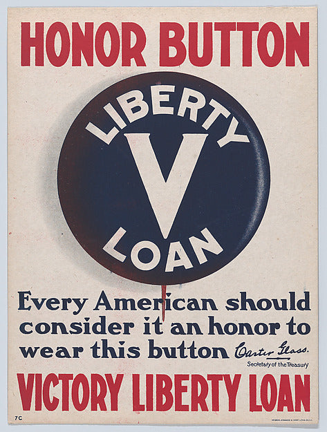 :Honor Button 1919-16x12"(A3) Poster