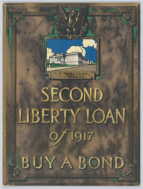 Anonymous:Buy a bond 1917-16x12"(A3) Poster