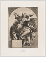 Anonymous, Italian, after Michelangelo Buonarroti:The Libyan-16x12"(A3) Poster