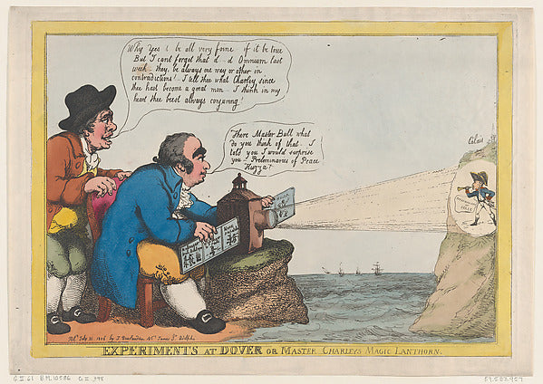 Experiments at Dover or Master Charley's Magic Lanthorn July 2,  Poster Print