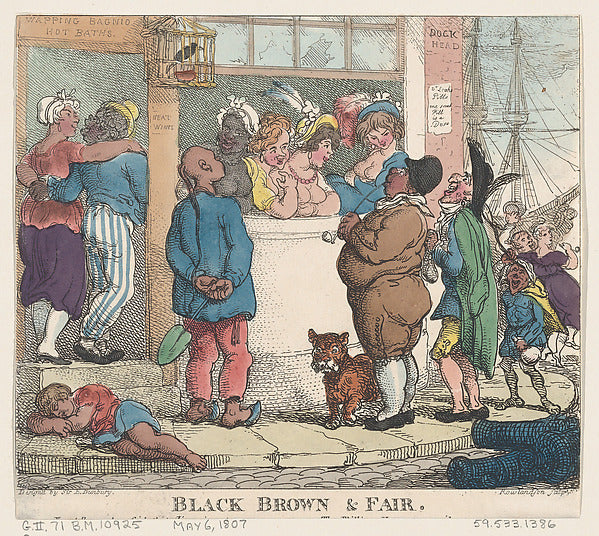 After Henry William Bunbury , Attributed on print to Sir Hen-16x12"(A3) Poster