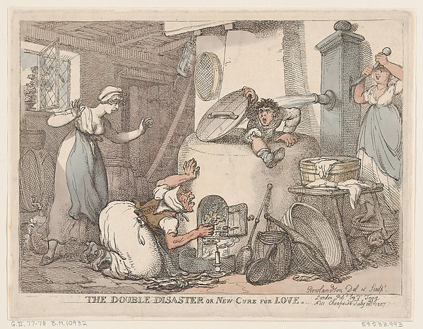 Thomas Rowlandson:The Double Disaster or New Cure for Love O-16x12"(A3) Poster