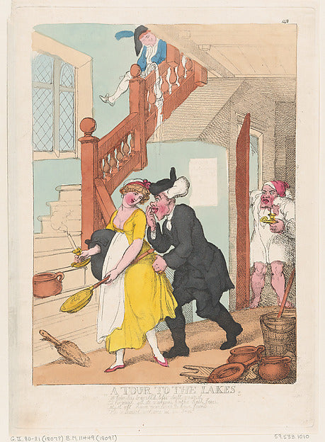Thomas Rowlandson:A Tour to the Lakes October 1807-16x12"(A3) Poster