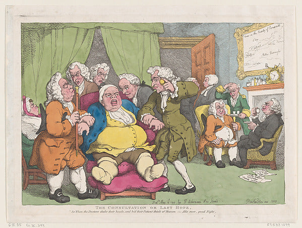 Thomas Rowlandson , After George Moutard Woodward:The Consul-16x12"(A3) Poster