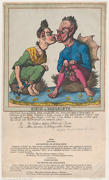 Thomas Rowlandson , After George Moutard Woodward:Birth of B-16x12"(A3) Poster