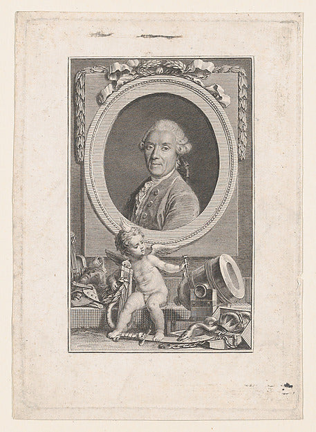 Charles Boily:Portrait of Charles Borde 1783-16x12"(A3) Poster