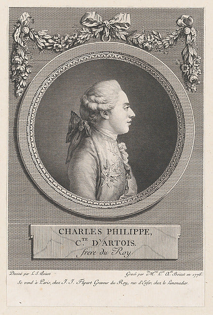 Marie Louise Adélaide Boizot , After Louis Simon Boizot:Char-16x12"(A3) Poster