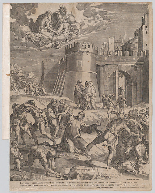 Cornelis Cort , After Marcello Venusti c1512–1579 Rome):The -16x12"(A3) Poster