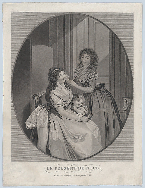 The Wedding Present c1815-After Louis Léopold Boilly ,  Poster Print Wall Art