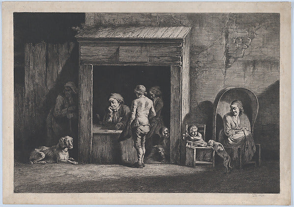 Public Writer 1790-Jean Jacques de Boissieu,16x12"(A3) Poster