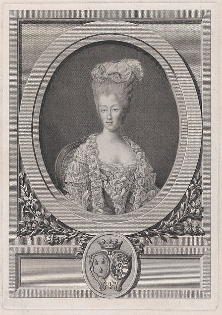Louis Jacques Cathelin , After François Hubert Drouais:Portr-16x12"(A3) Poster