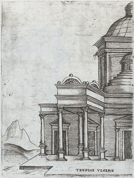 Formerly attributed to Master G.A.:Arcus Lutii Septimii from-16x12"(A3) Poster