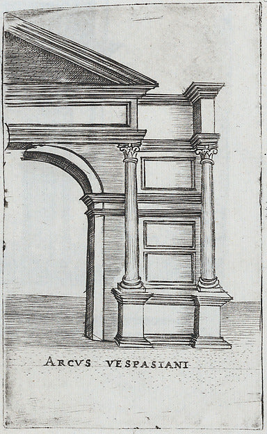 Formerly attributed to Master G.A.:Palatium M. Agrippa from -16x12"(A3) Poster