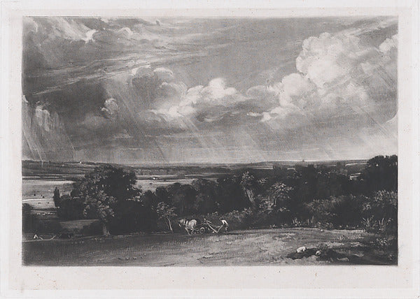 A Summerland 1829-David Lucas,after John Constable,16x12