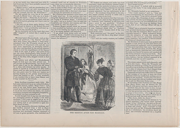 The Meeting After the Marriage  February 25, 1860-Winslow Home,  Poster Print