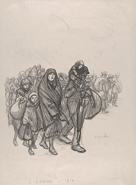 Théophile-Alexandre Steinlen , Lausanne 1859–1923 Paris):The-16x12"(A3) Poster