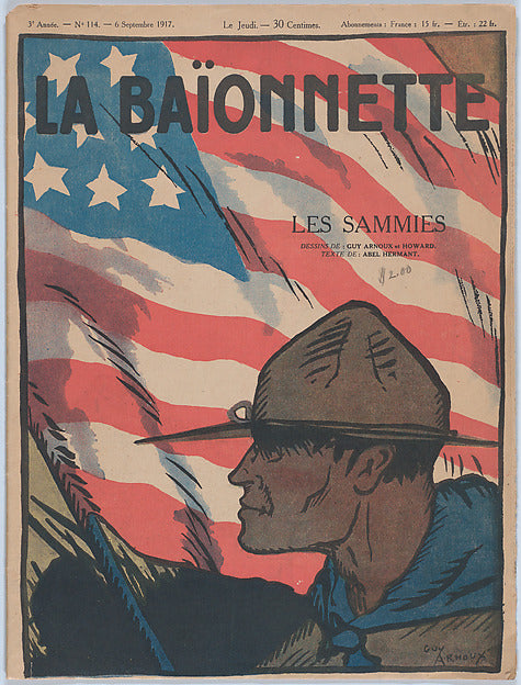 La Baïonnette 1917-,  Poster Print Wall Art