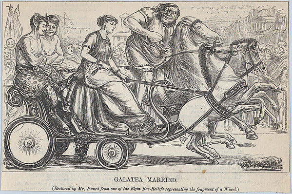 Anonymous, British, 19th century:Galatea Married – Restored -16x12"(A3) Poster
