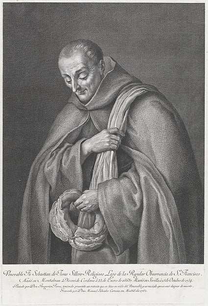 Manuel Salvador Carmona , After Gregorio Ferro:Portrait of t-16x12"(A3) Poster