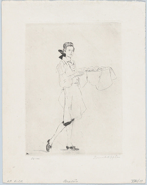 Beatus 1920-Ernst Oppler ,  Poster Print