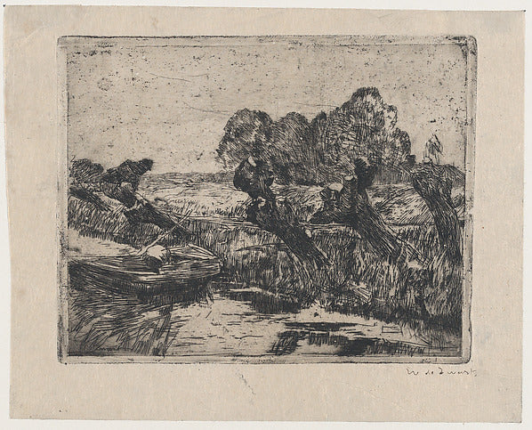Willows late 19th–early 20th cent-Willem de Zwart ,  Poster Print