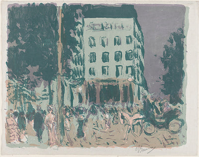 Pierre Bonnard:The Boulevards 1900-16x12"(A3) Poster