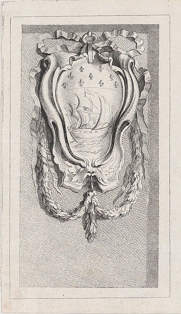 Anonymous, French, 18th century , After Edme Bouchardon:Sail-16x12"(A3) Poster