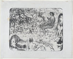 Pierre Bonnard:Nudes in the Fields c1901-16x12"(A3) Poster