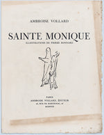 Pierre Bonnard:Prospectus for the book "The Life of Saint Mo-16x12"(A3) Poster