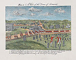 View of the Town of Concord  1775 20th cent-After Amos Doolitt,16x12"(A3)Poster