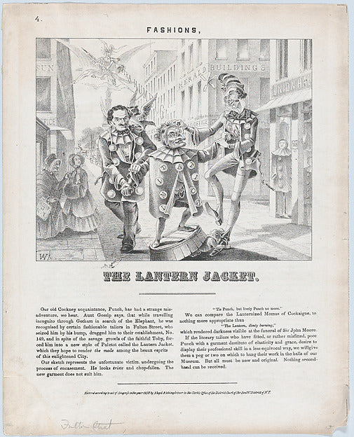 The Lantern Jacket 1852-, Poster Print